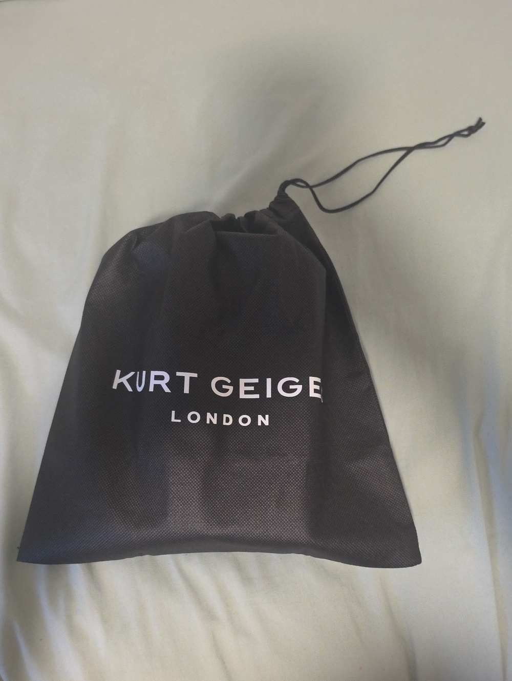 Kurt Geiger Mini Kensington Black Genuine Leather Bag